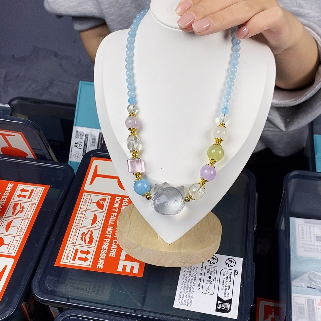 水晶手链银S925镶嵌