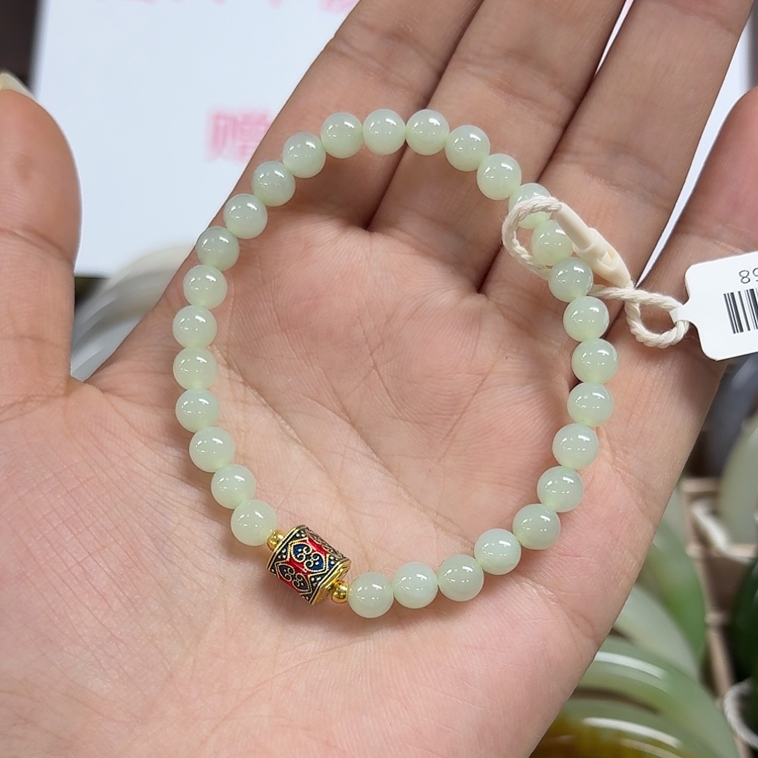 和田玉手链未镶嵌