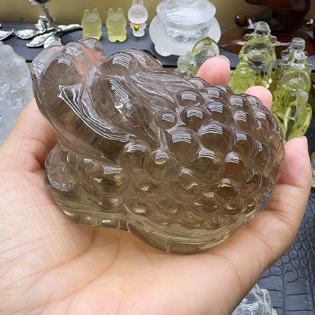 瑾***鯉紫晶珠宝半成品未镶嵌