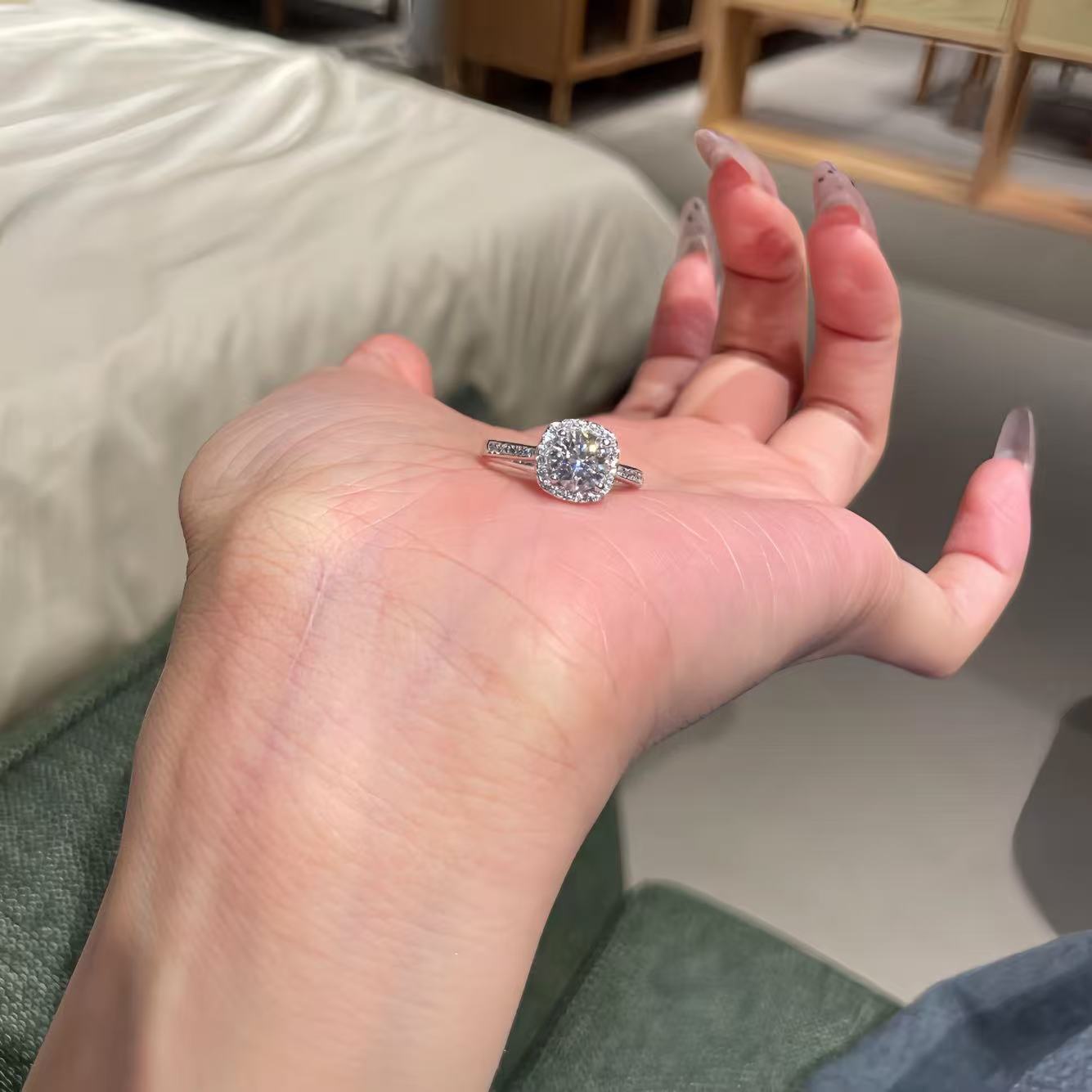 【V8珠宝】1.0 CT 卡家爆款公主方包