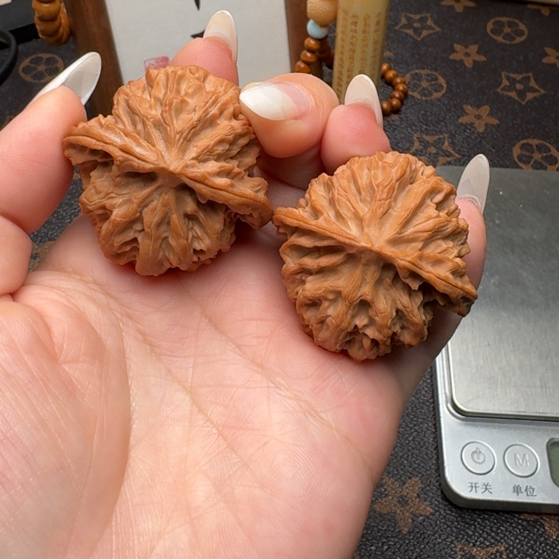 文玩核桃把件41苹果园G028