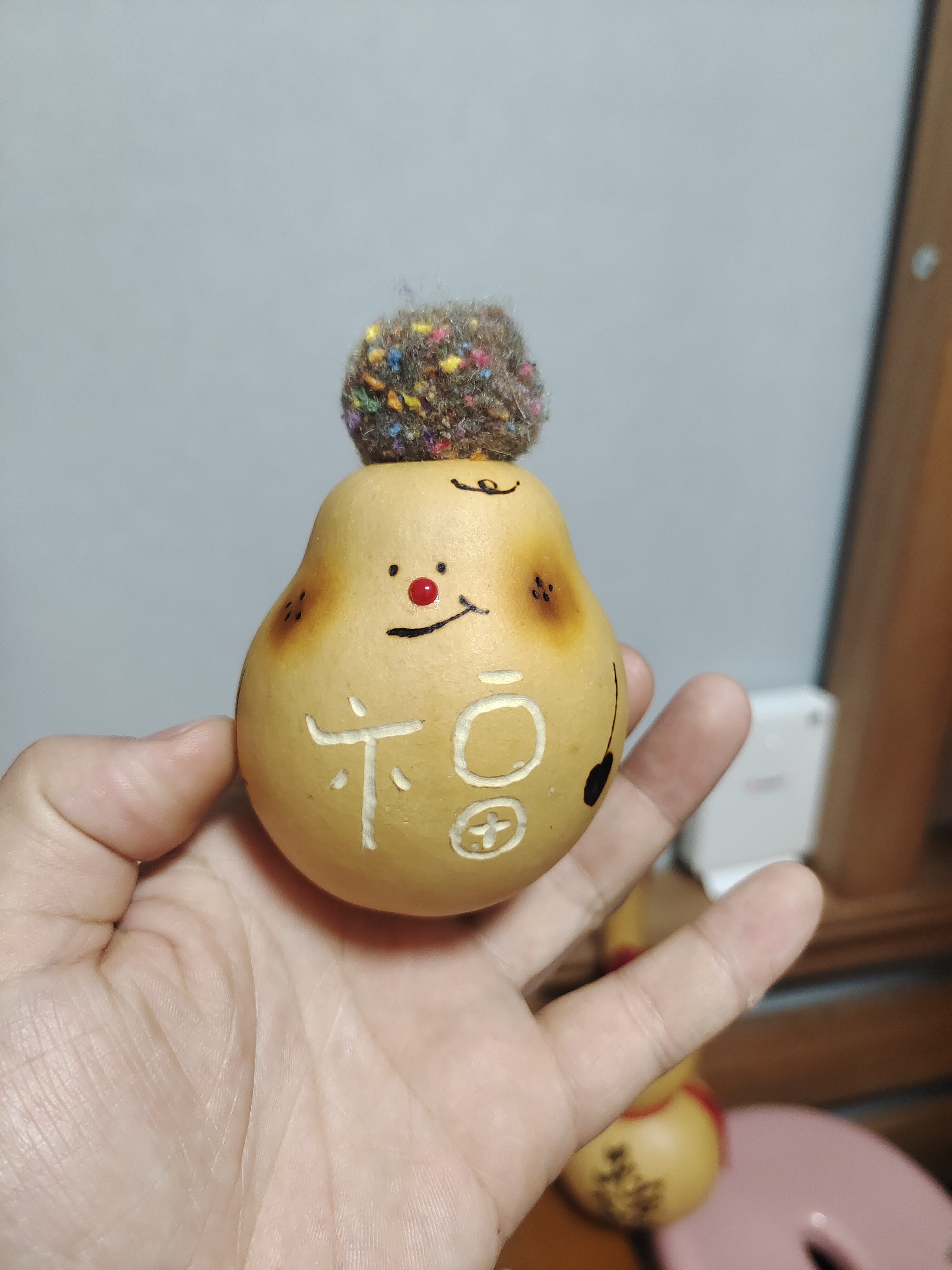 手创葫芦挂件（福）