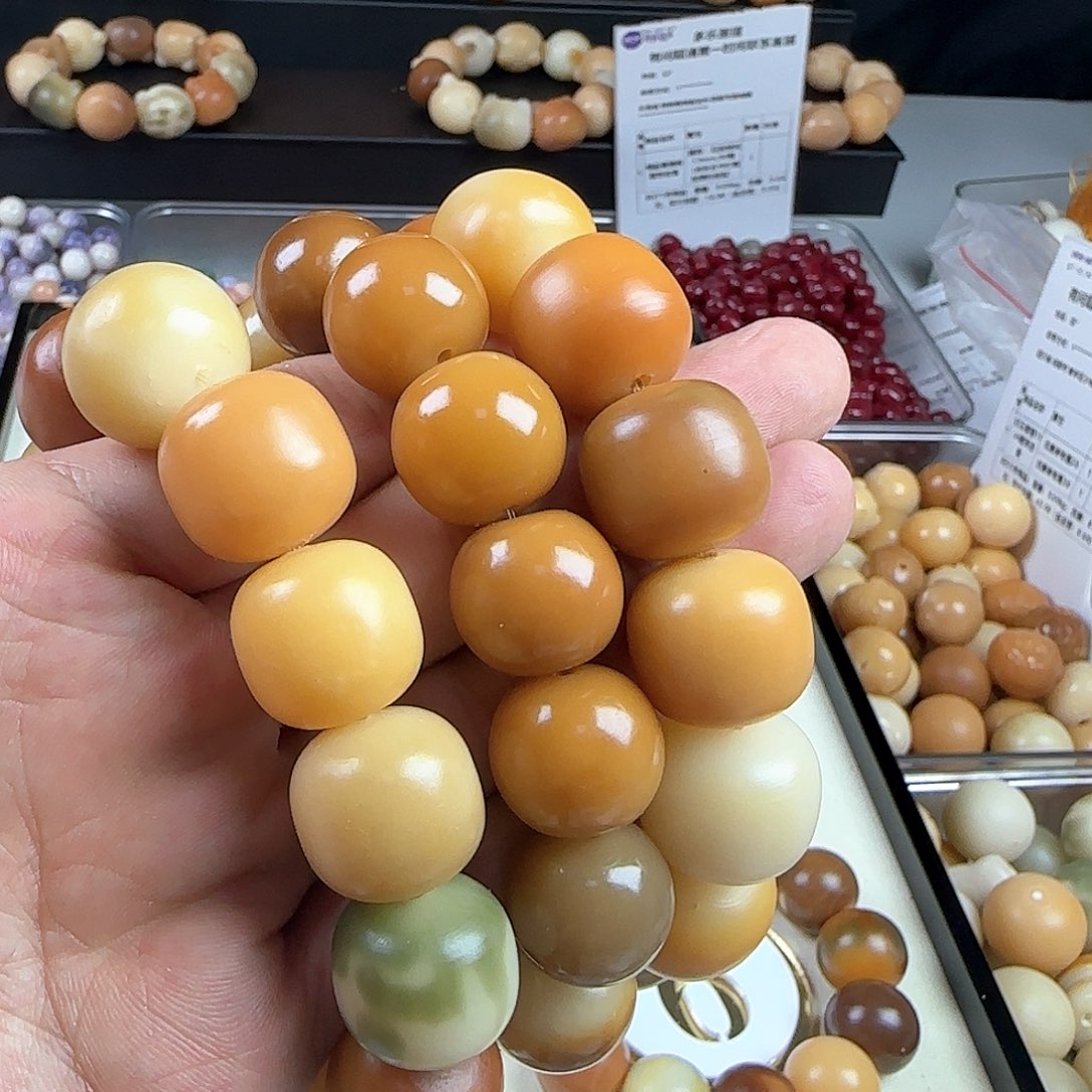 菩提根/象牙果手串生**限瑕疵手串3条