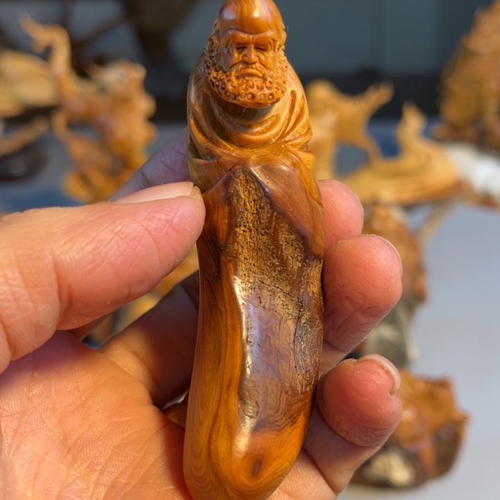 柏木（崖柏）根雕工艺摆件