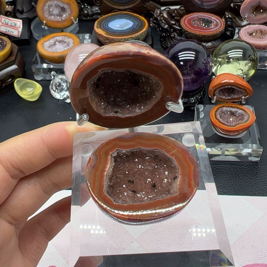 玛瑙/玉髓未镶嵌摆件