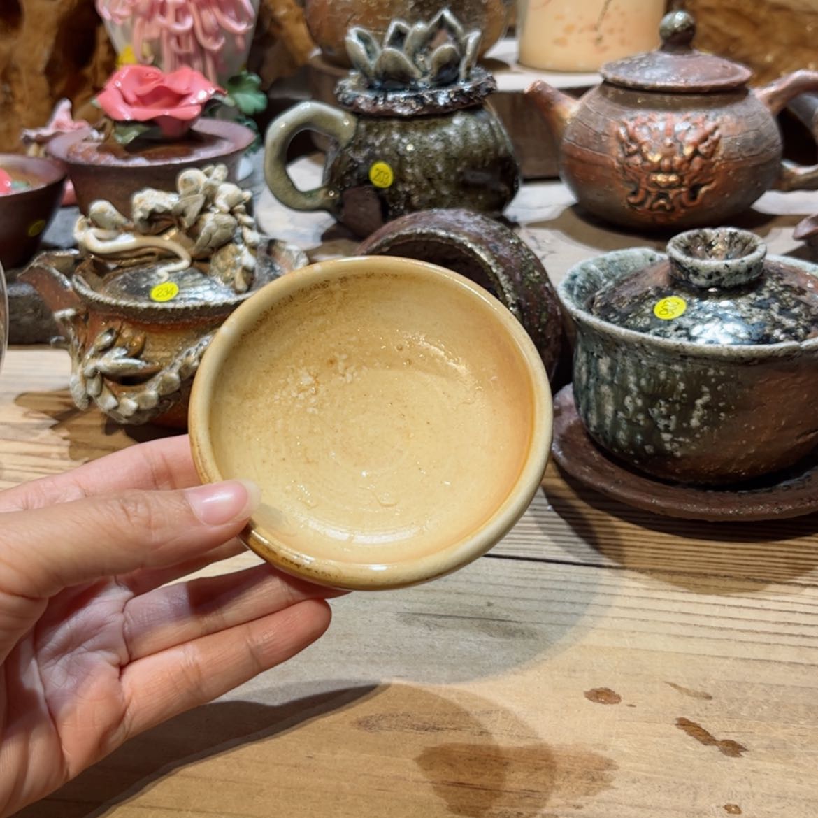 【闪购商品】柴烧茶具手工宝瓶茶杯284