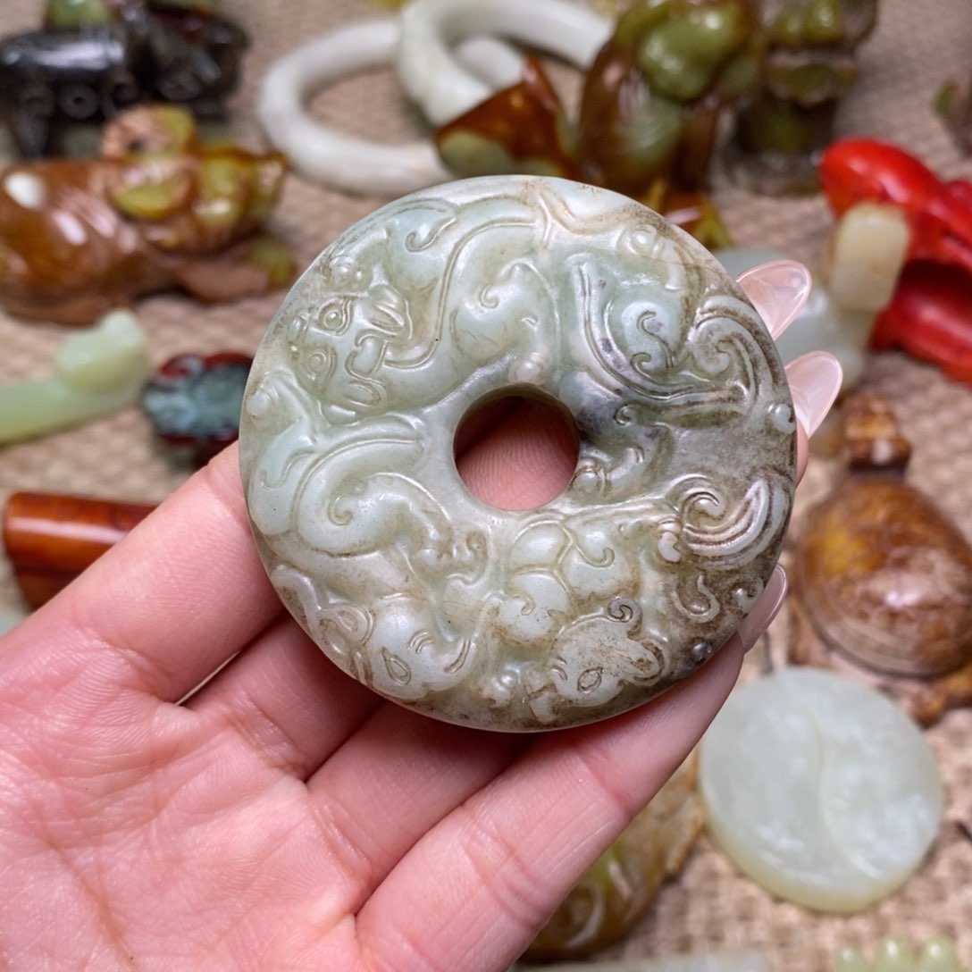 白玉菩提吊坠白玉菩提白玉菩提摆件