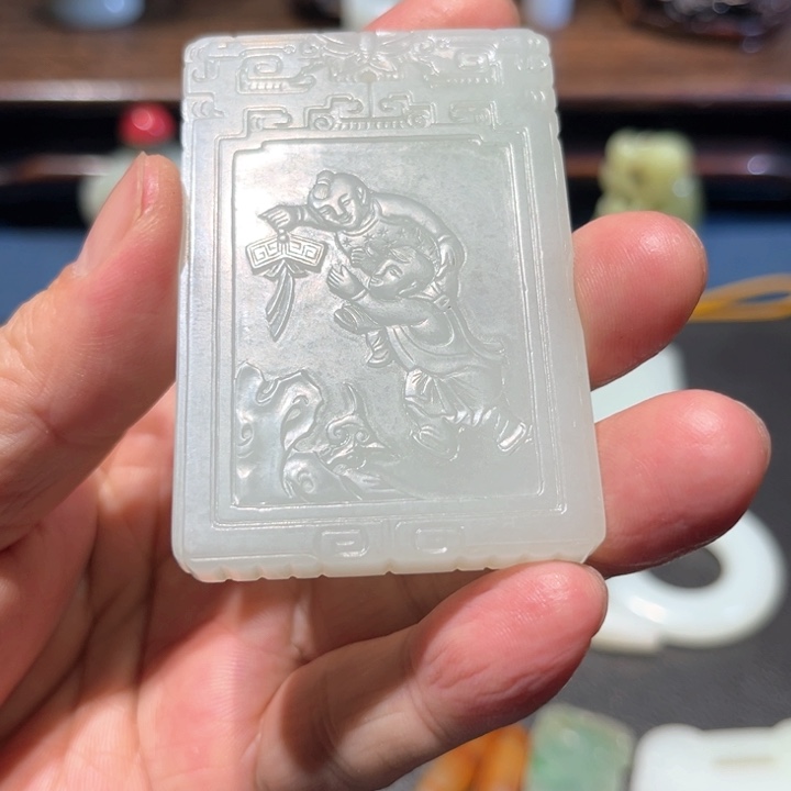 和田玉挂件未镶嵌?**?