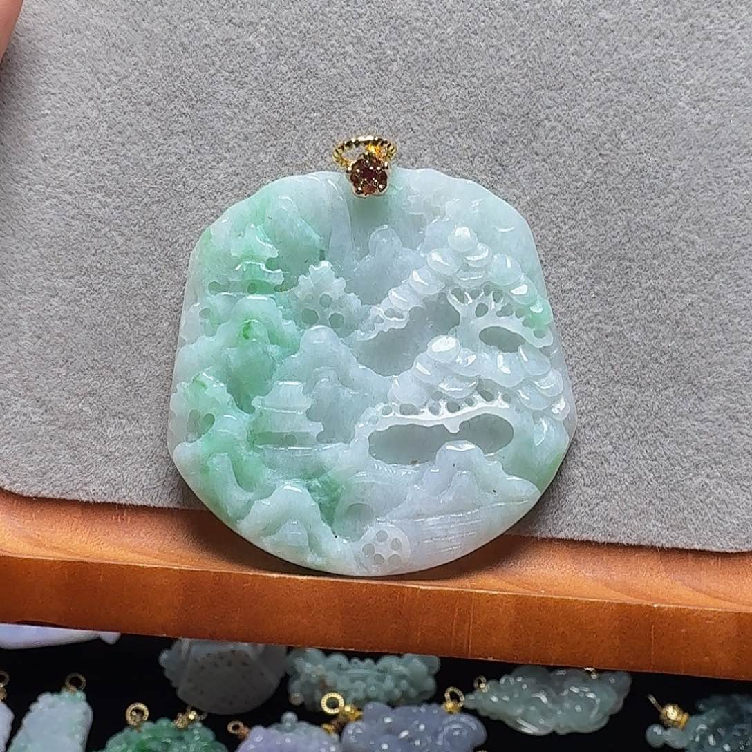 吊坠(赠链)未镶嵌翡翠