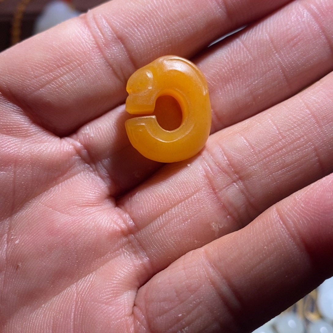 x***c和田玉未镶嵌颈饰