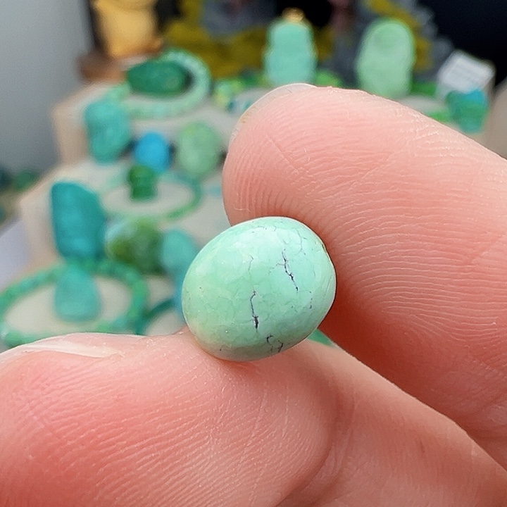 绿松石未镶嵌主播万珍