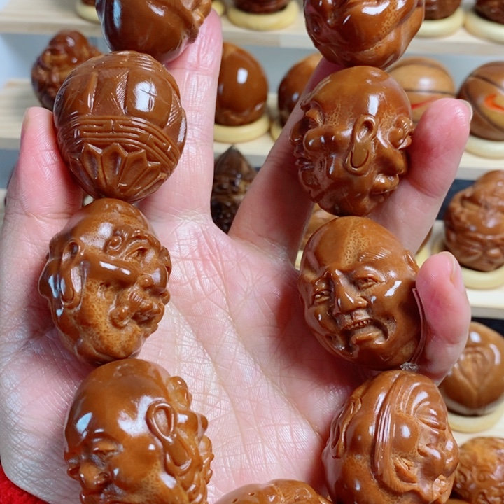 橄榄核吊坠巴西进口大橄榄罗汉