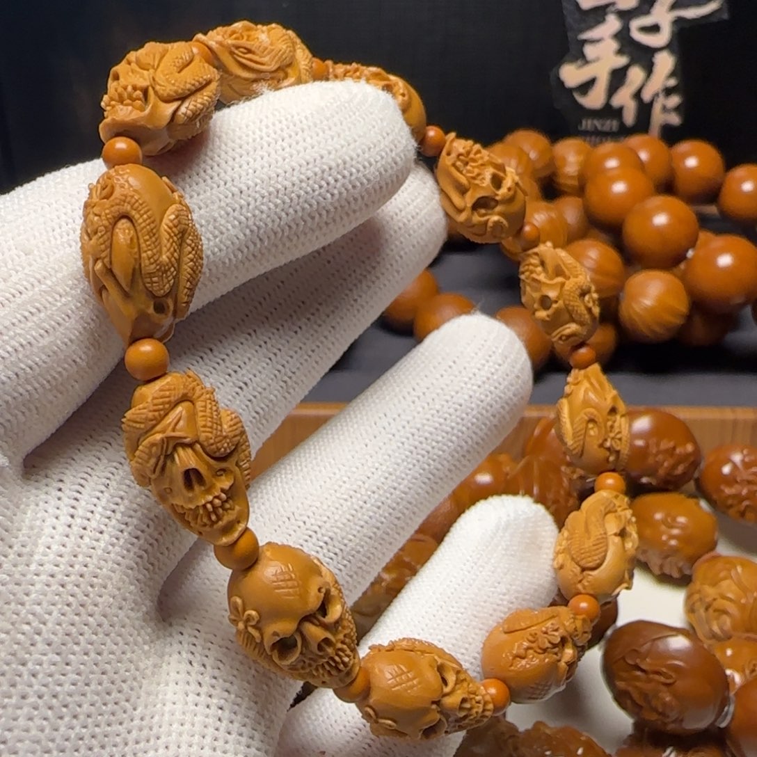 橄榄核手串/手链一物一图