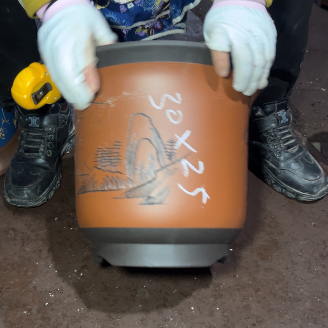 紫泥花盆紫砂花盆66