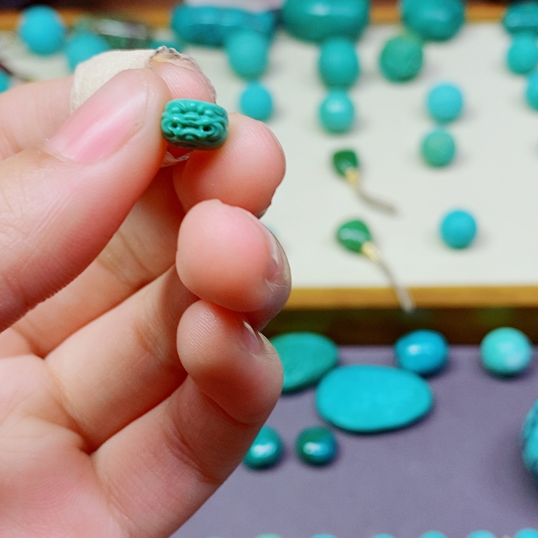 绿松石未镶嵌绿松石（金