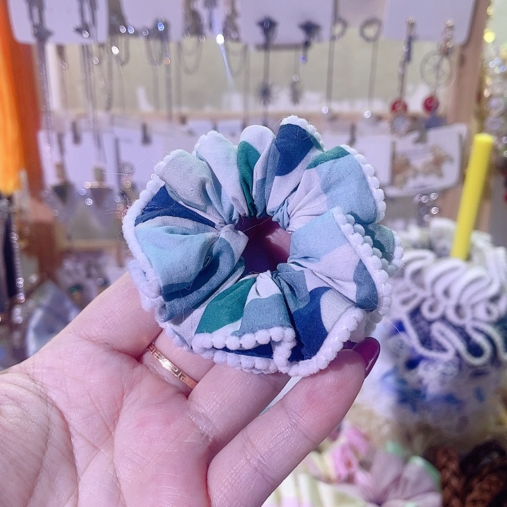 布艺非金属小发圈