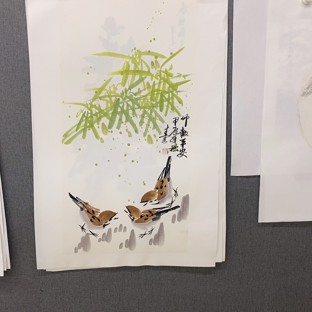 国画手写手绘作品3