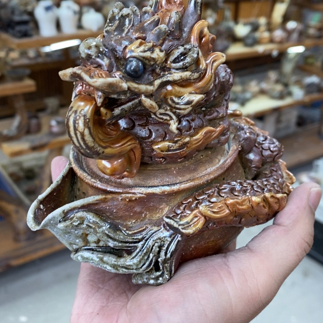 陶园柴烧，精品高货V38瑕