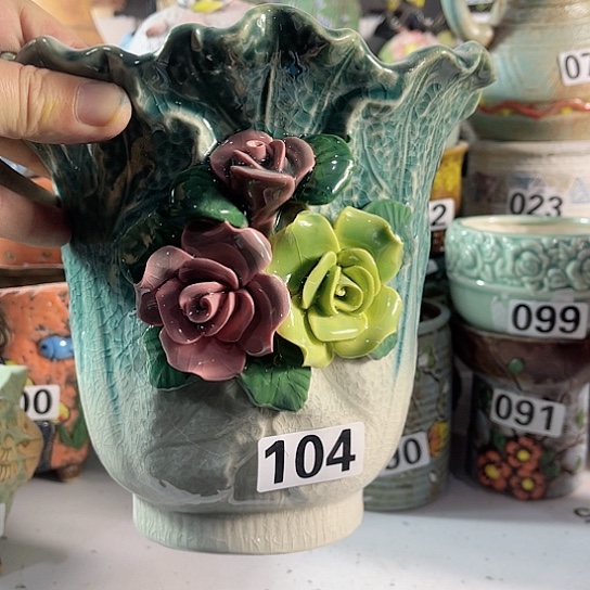 红陶多肉植物花盆