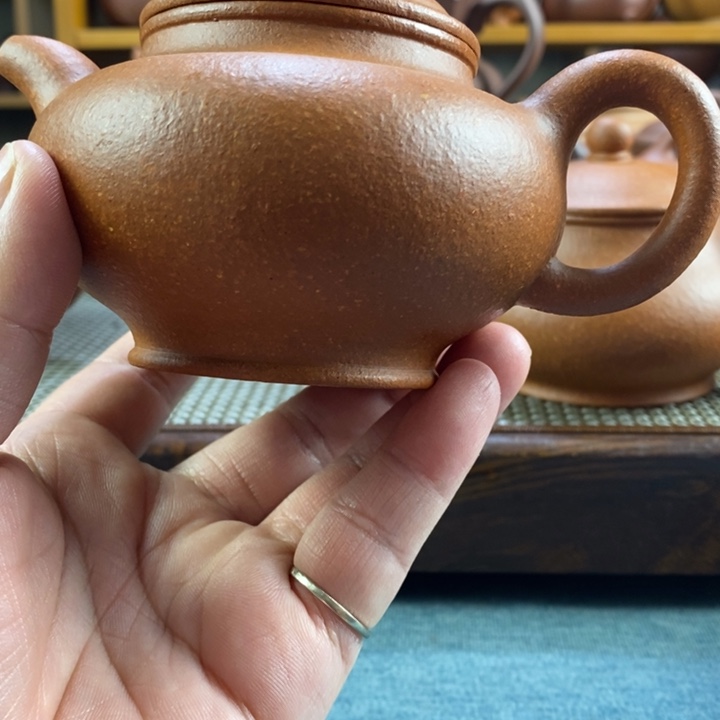 山***阔茶壶紫砂原矿紫砂壶系列产品
