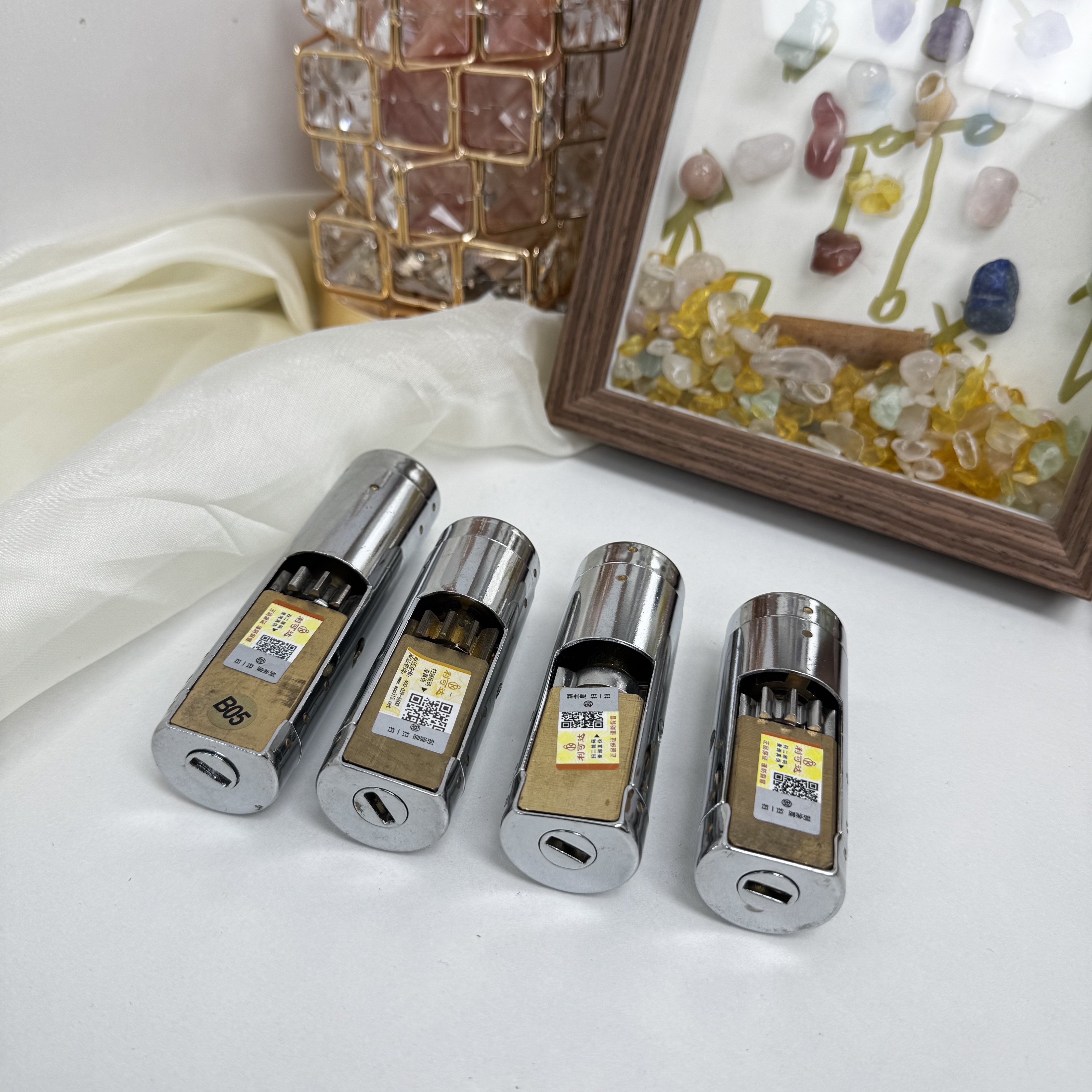 （拍1发2）王力特能锁芯替换装叶片锁芯王力锁芯