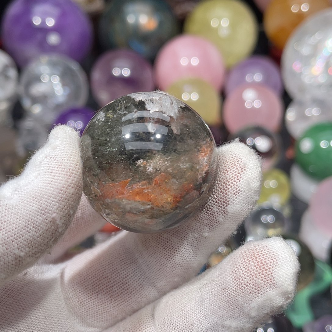 水晶珠宝半成品未镶嵌微瑕3.2