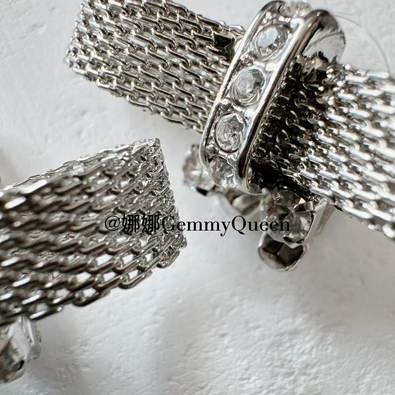 铜合金合成锆石耳饰 娜娜GemmyQueen耳环GQ07543