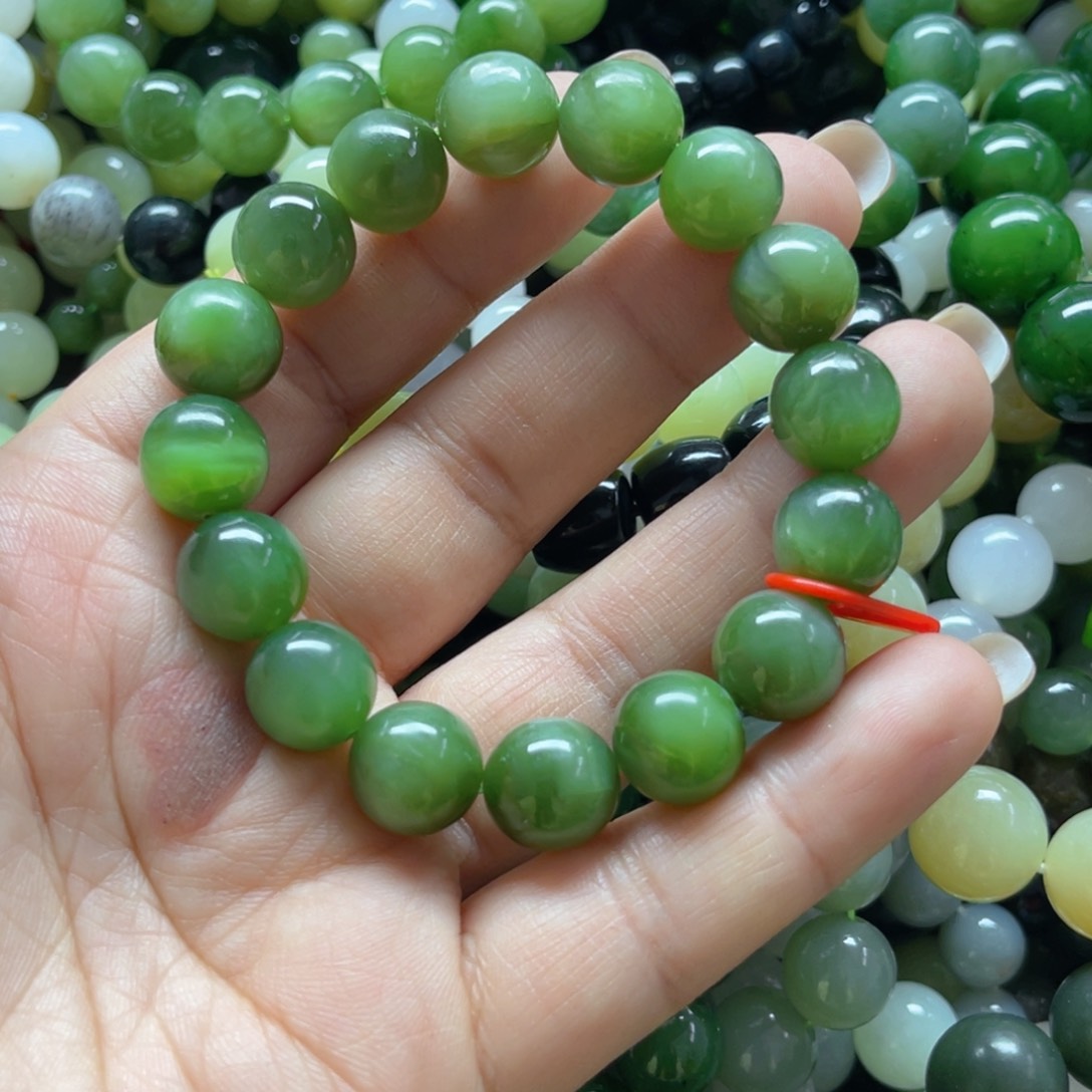 和田玉手链未镶嵌