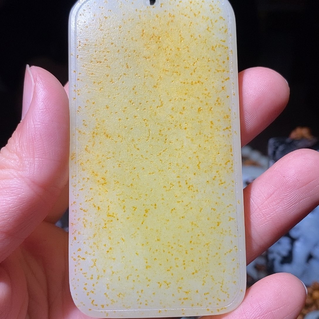 和田玉挂件未镶嵌