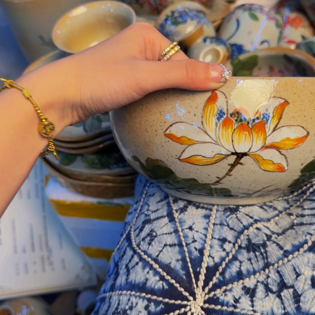 瓷片景德镇陶瓷手工手绘