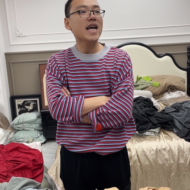 秋***人棉全棉棉全棉0109两个上衣