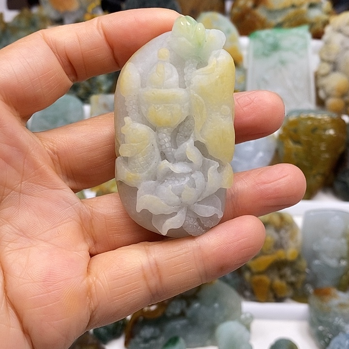 未镶嵌定制翡翠挂件1