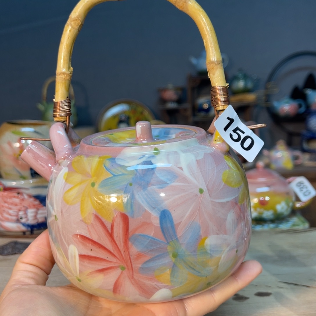 杯素浅陶瓷手工手绘