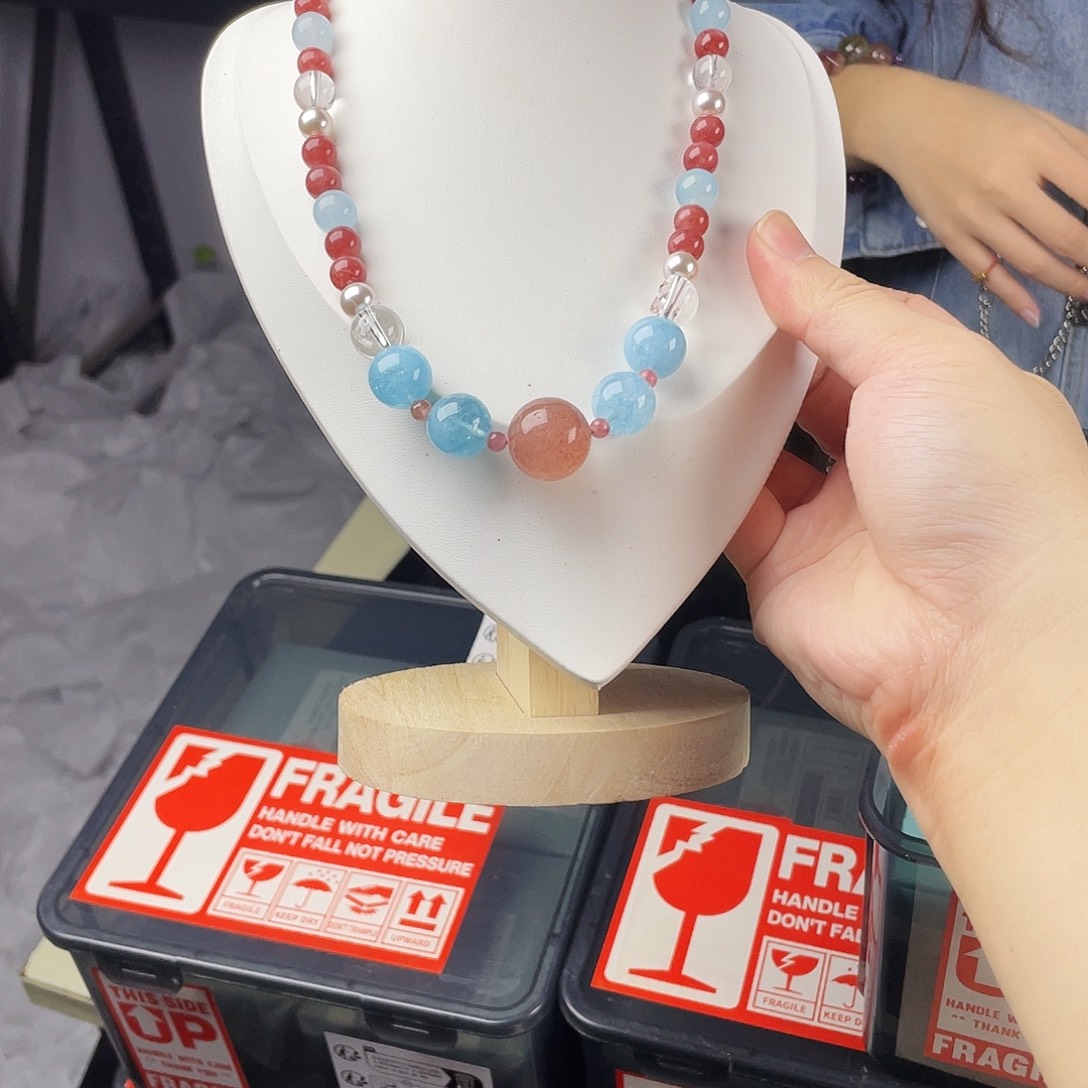银S925镀金镶嵌手串水晶