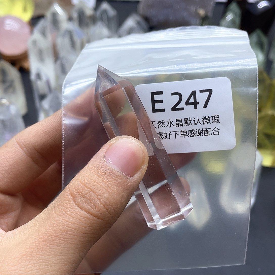 天然水晶摆件未镶嵌水晶