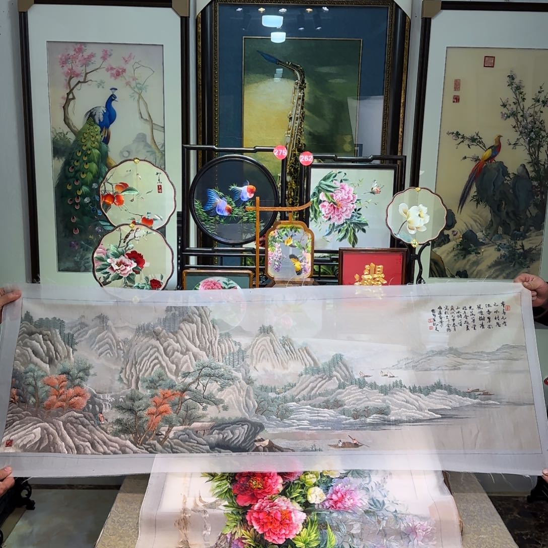 刺绣刺绣工艺精湛