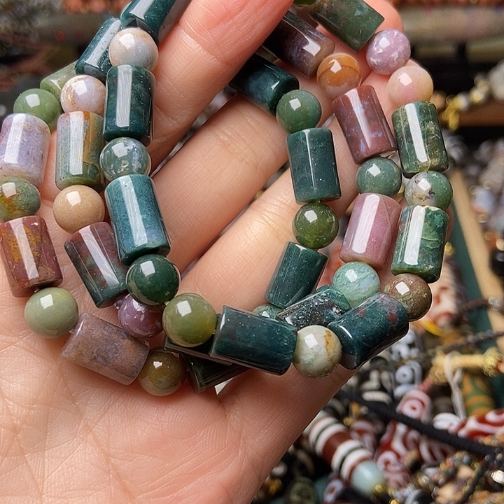 玛瑙/玉髓未镶嵌手链发一条