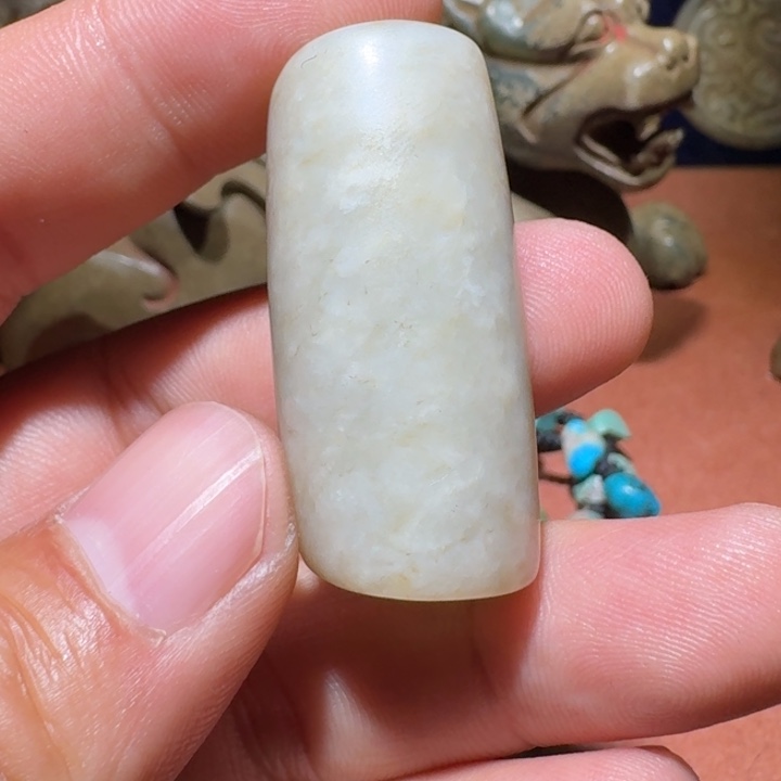 络***)和田玉（糖玉）未镶嵌颈饰