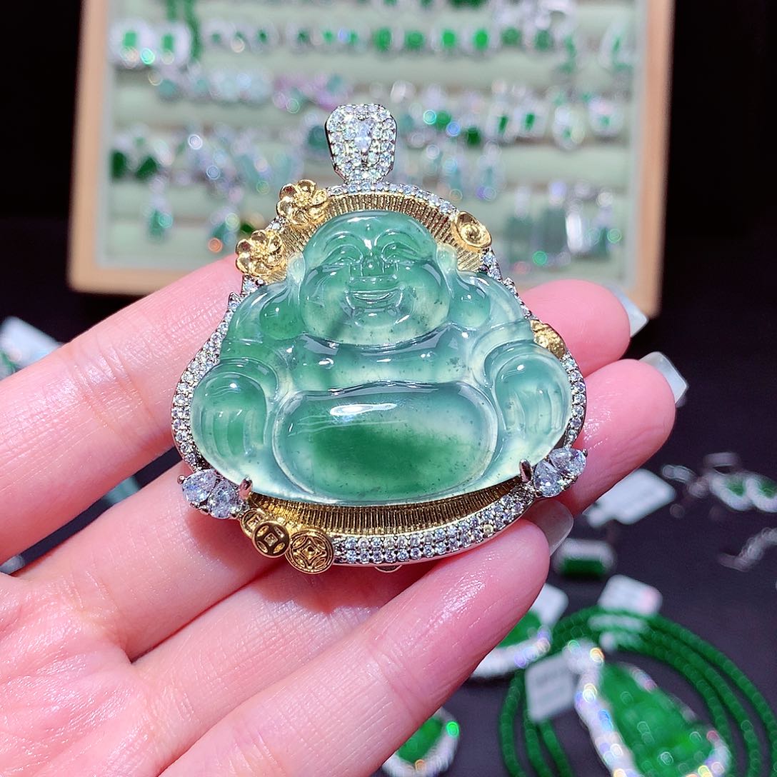 【闪购商品】翡翠吊坠(不含链)未镶嵌