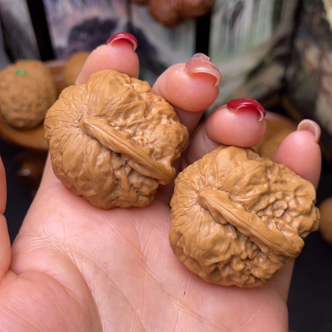 文玩核桃把件38全品一帆风顺