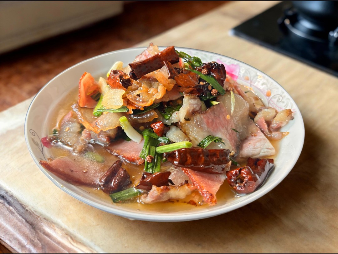 【豆花妹】0精选镇雄腊肉云贵川高山农家土猪烟熏腊肉。一物一拍