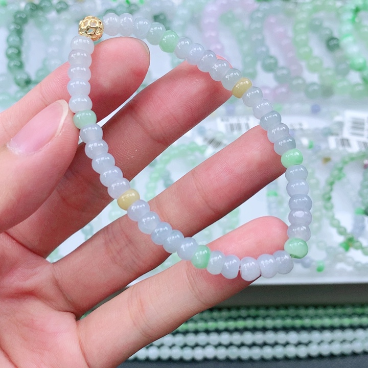 未镶嵌手链翡翠翡翠