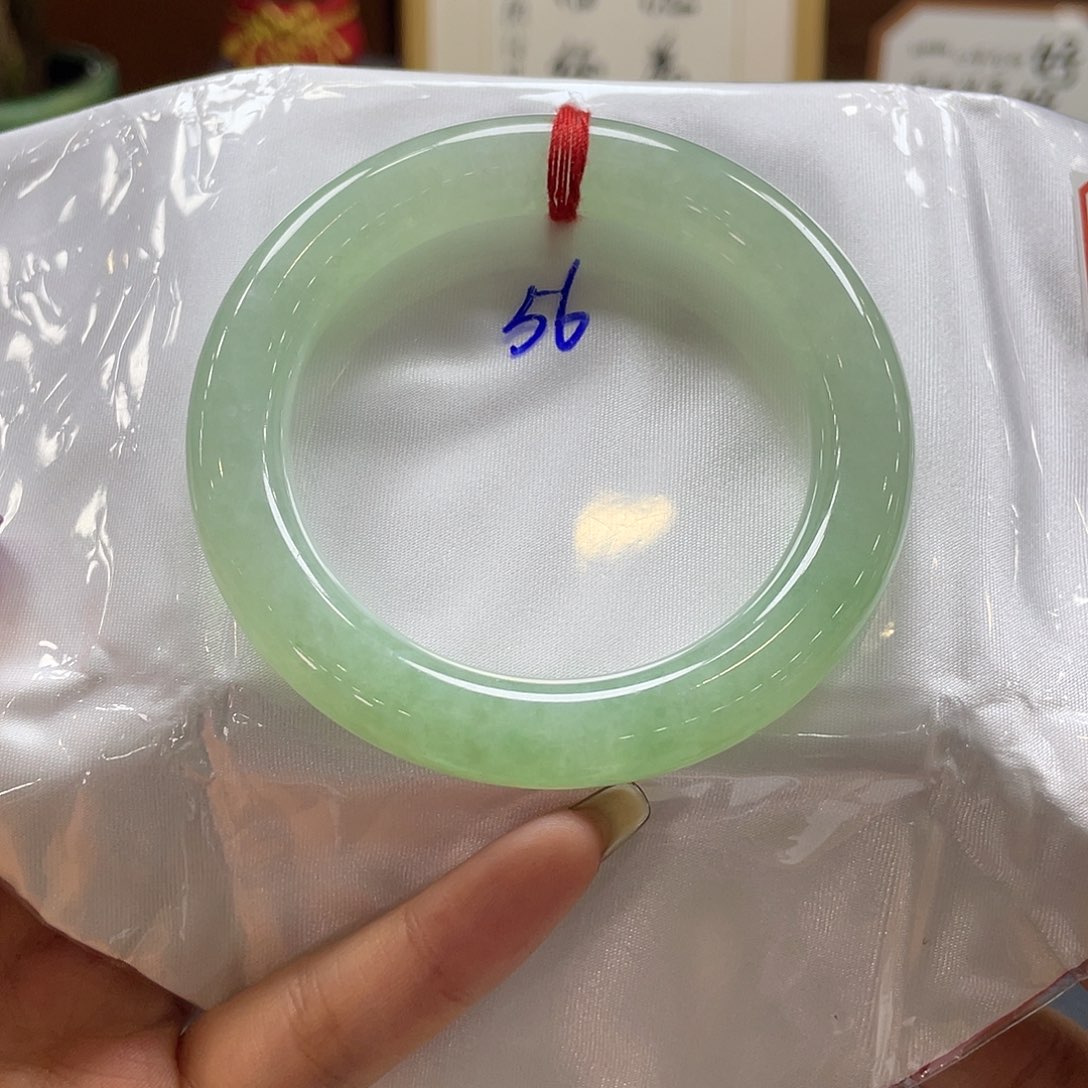 翡翠未镶嵌手镯11 号链接