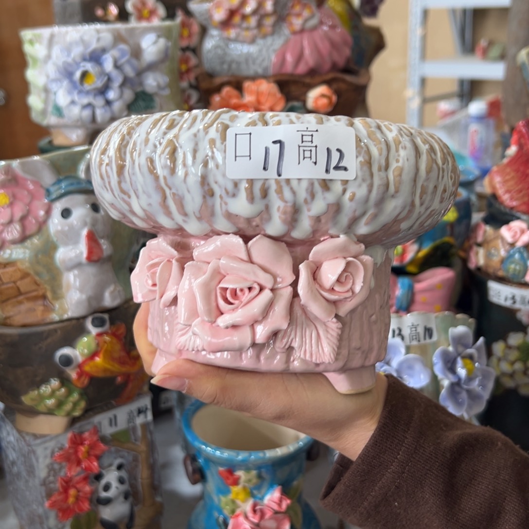 花盆，拍满20发货，退款拉黑