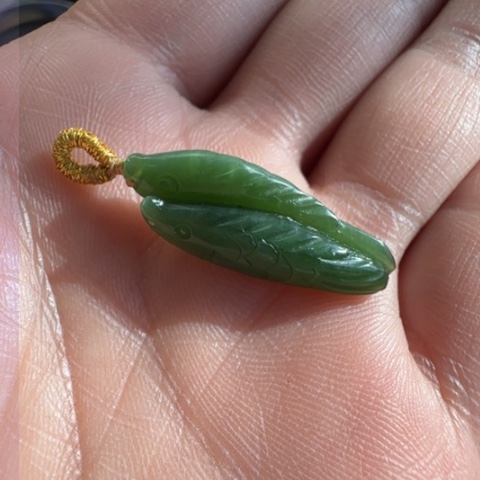 和田玉（碧玉）颈饰未镶嵌福利