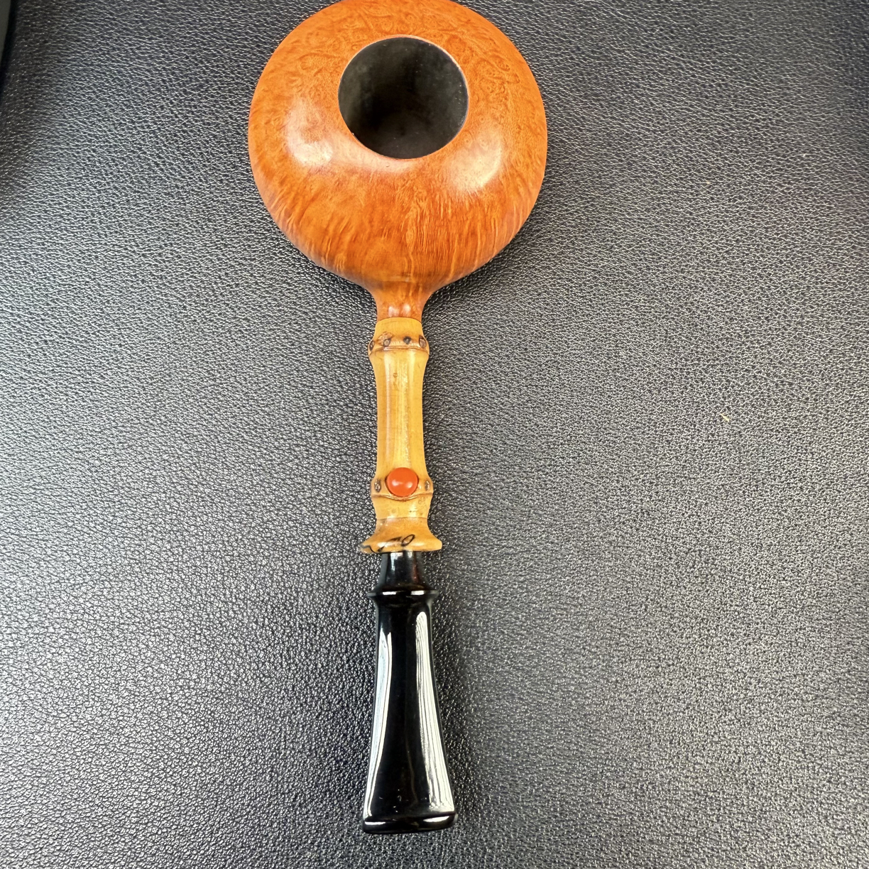 小默亲工石楠木竹节番茄烟斗