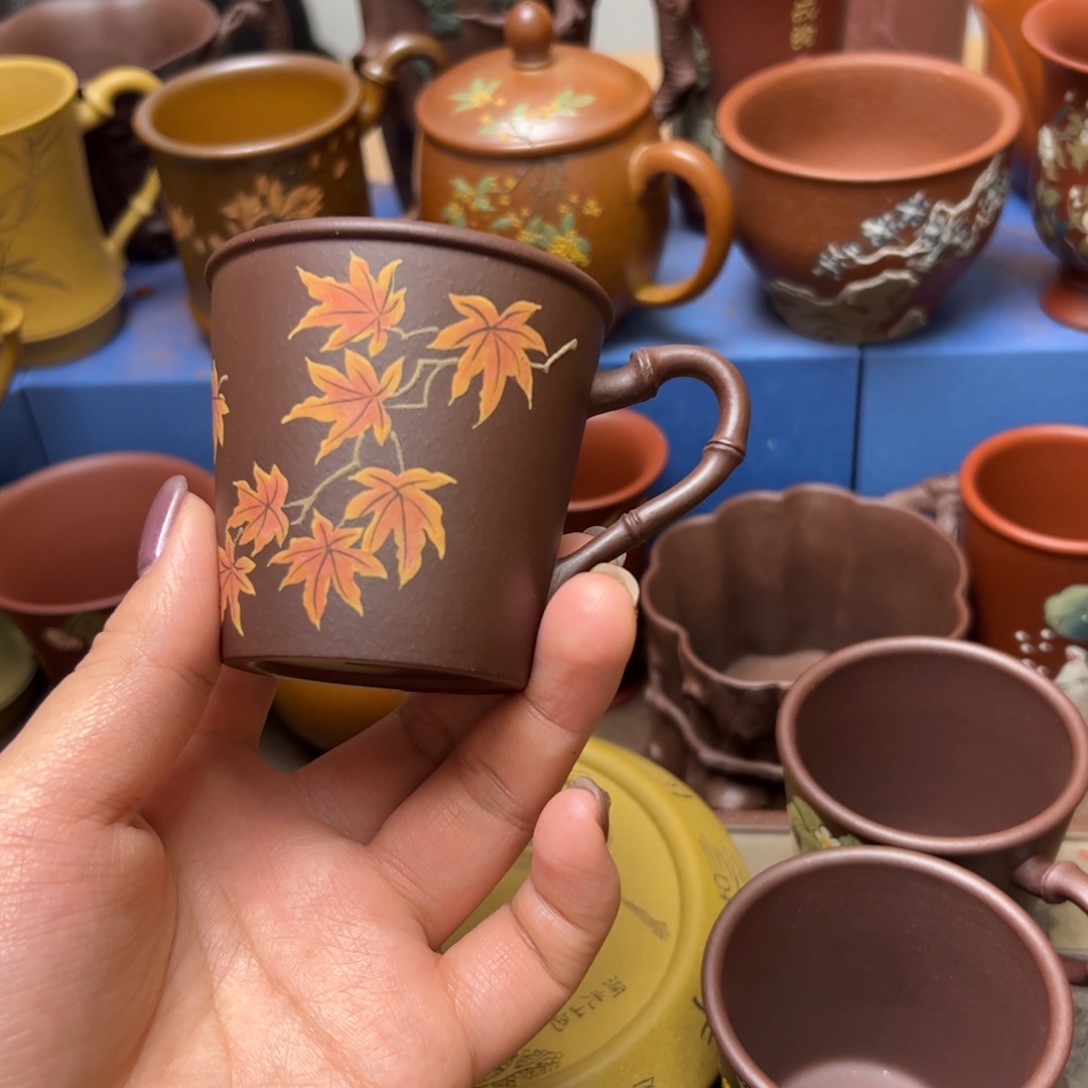 紫砂茶杯紫砂主人杯