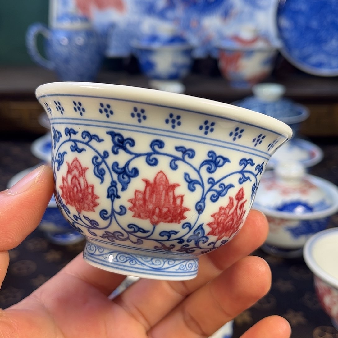 瓷片景德镇手工手绘
