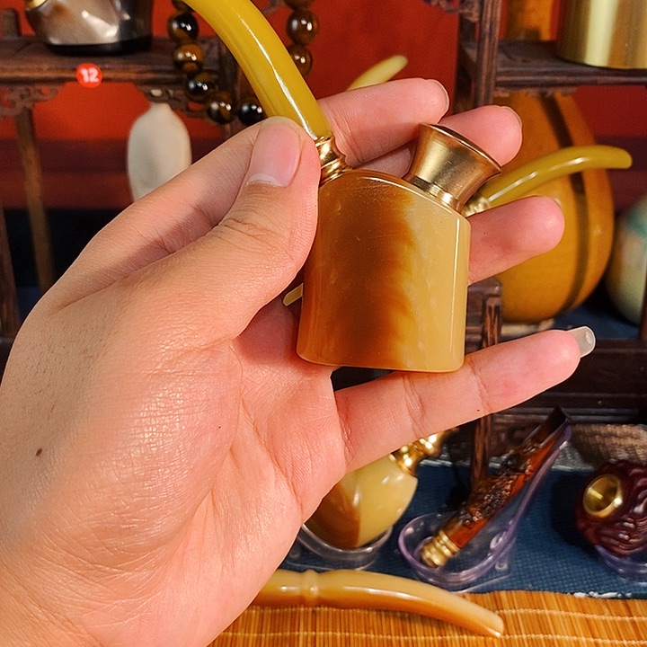 手工制作牛角粗中细