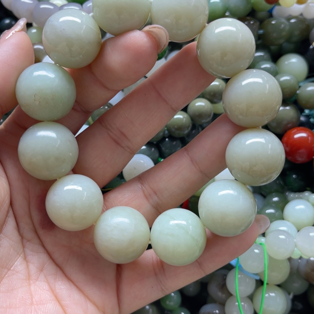 和田玉手链未镶嵌